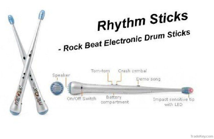 Rhythm Sticks, Music Sticks, novelty toys, Electronic Drum Sticks