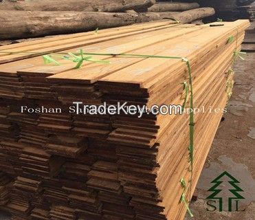 5cm Thick Burma Teak Sawn Timber for Making Door Frame of Villa