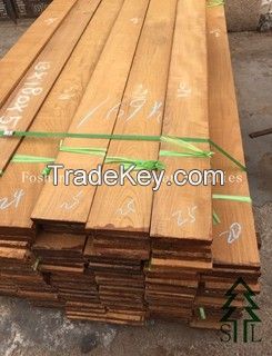 5cm Thick Burma Teak Sawn Timber for Making Door Frame of Villa