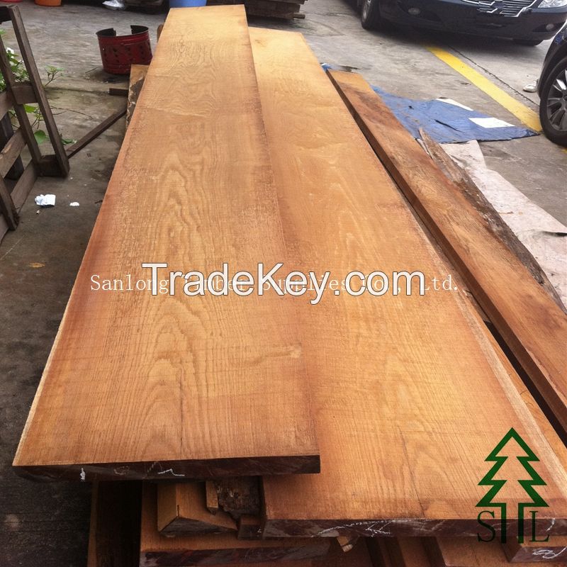 Very Wide Burma Teak Sawn Timber for Yacht! Teak Timber with Cheap Price!