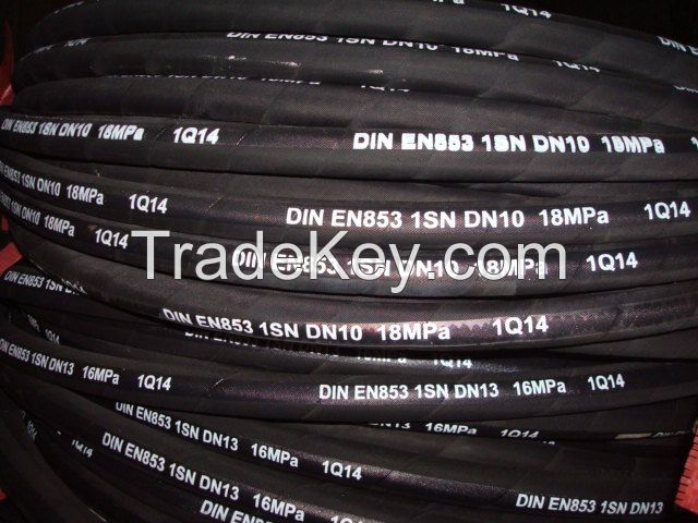 Hydraulic rubber hose