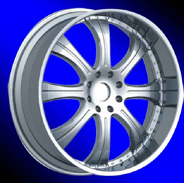 chrome alloy wheels