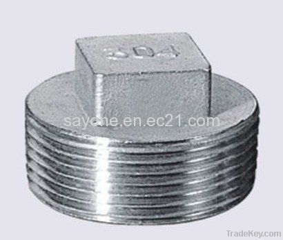 Stainless Steel Square Pipe Cap/Plug