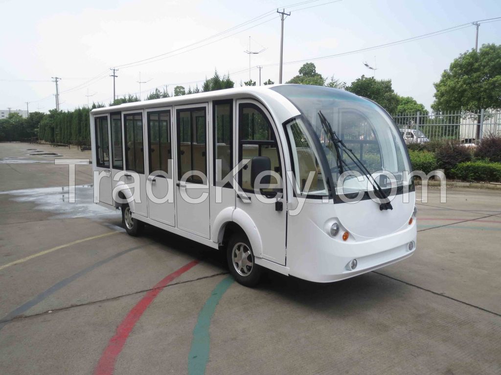 11 seater sightseeing bus with doors TEV-S110TAF for sale