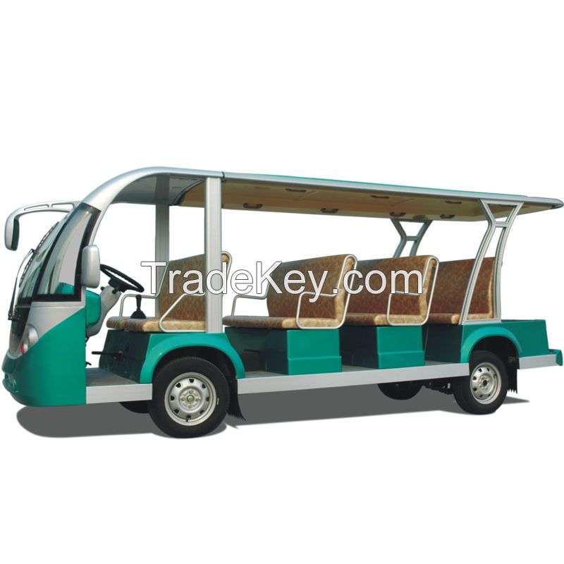 11 seater sightseeing bus Electric zoo shuttle bus TEV-S110TB