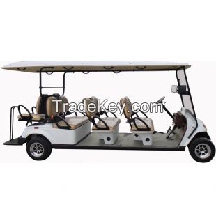 8 seater golf carts TEV-G062FF  2 non flip-flop seats backward