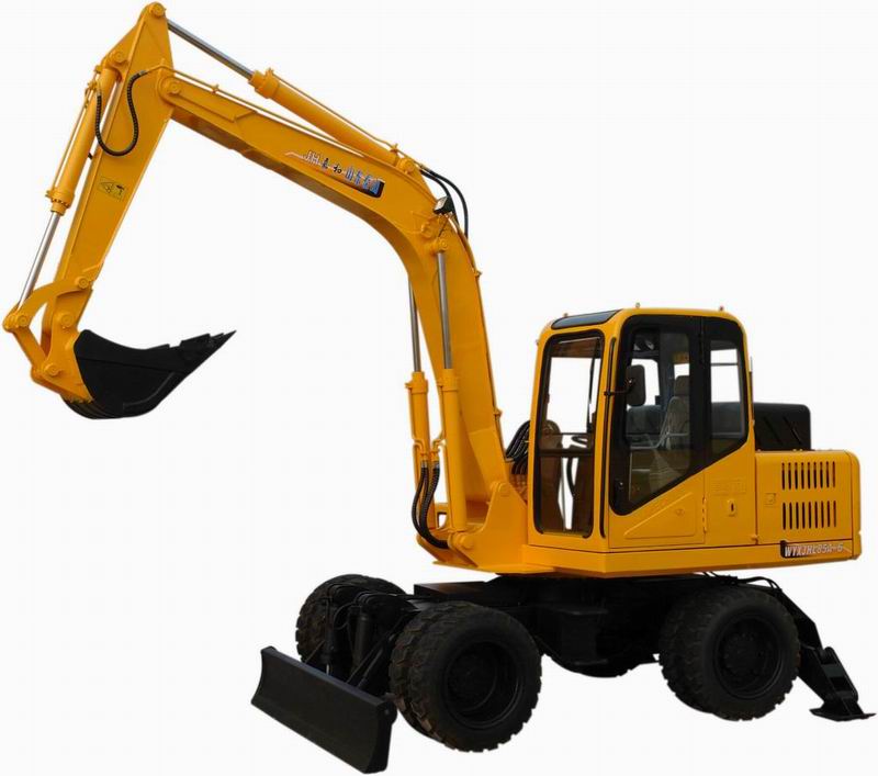 JH85-4wheel excavator(four wheels drive)