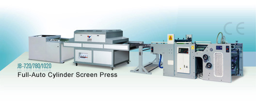 full automatic cylinder screen press