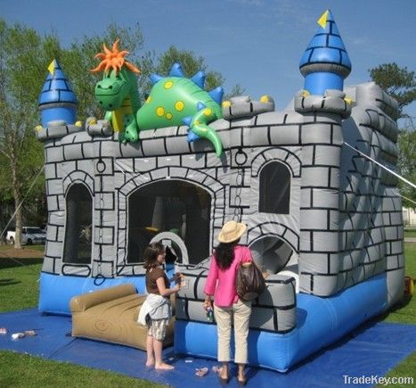 Inflatable Wizard's Castle and Slide (CZH-1023)