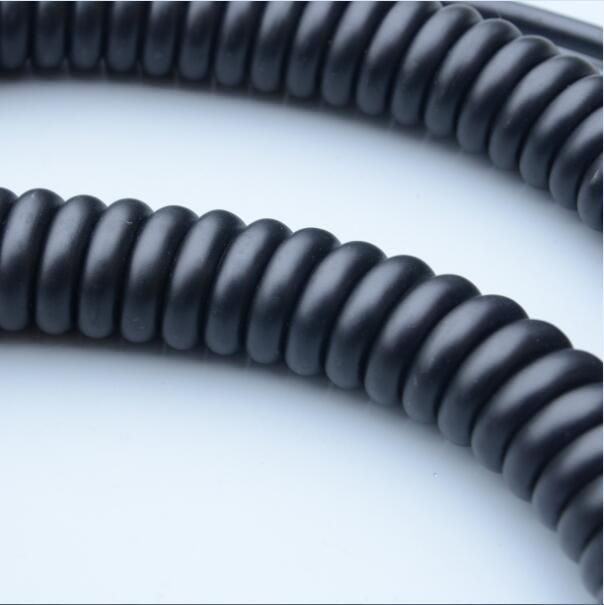19-Core Shielding Flexible Spiral Coiled Cables for Manual Pulse Gener