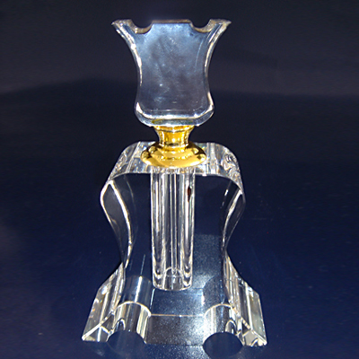 crystal perfume bottle