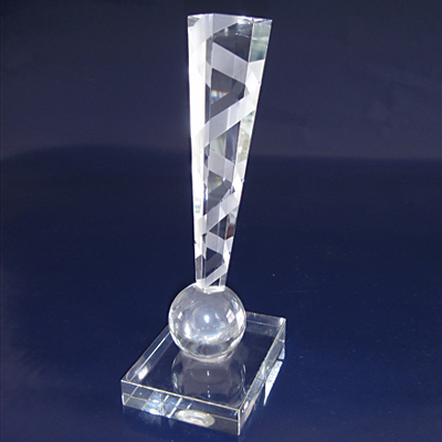 crystal  awarding cups