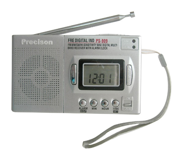 FM/MW/SW 9 band digital display radio