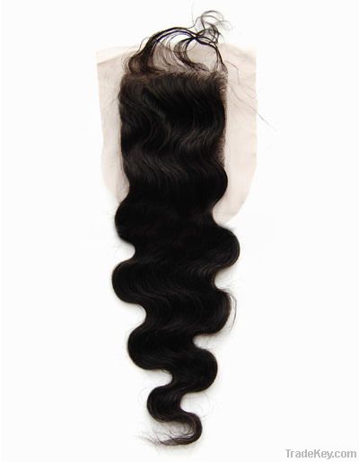Best sell Wholesale brazilian virgin lace top closure in stock