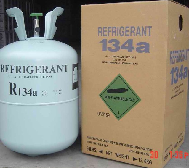 Refrigerant gas R134a