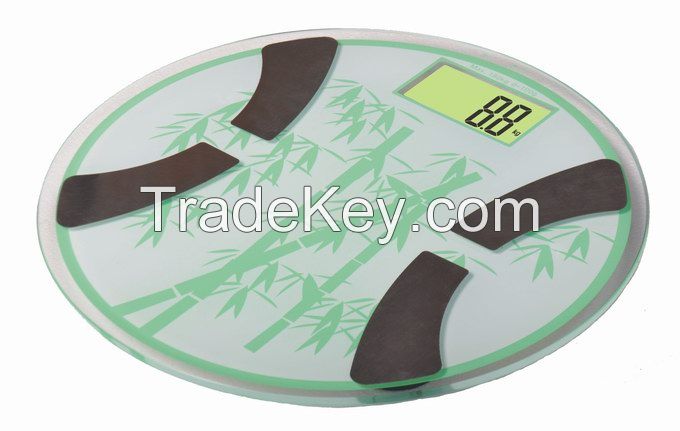 Round Body Fat Scale Backlight