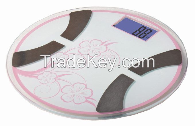 Round Body Fat Scale Backlight