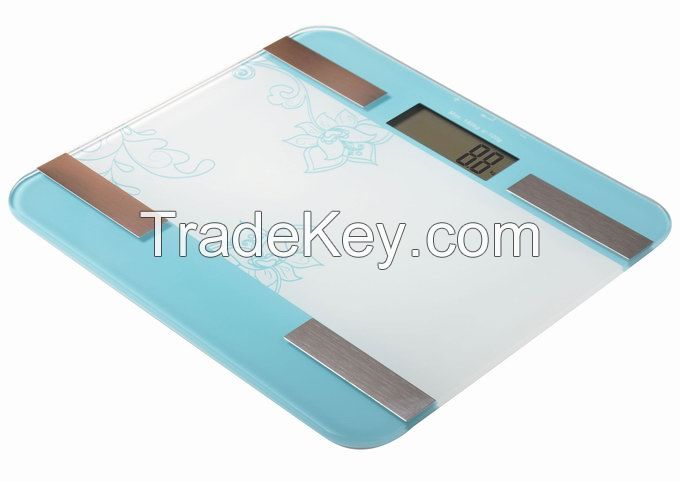 Electronic body fat water scale