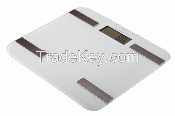 Electronic body fat water scale