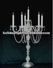 crystal candelabra/