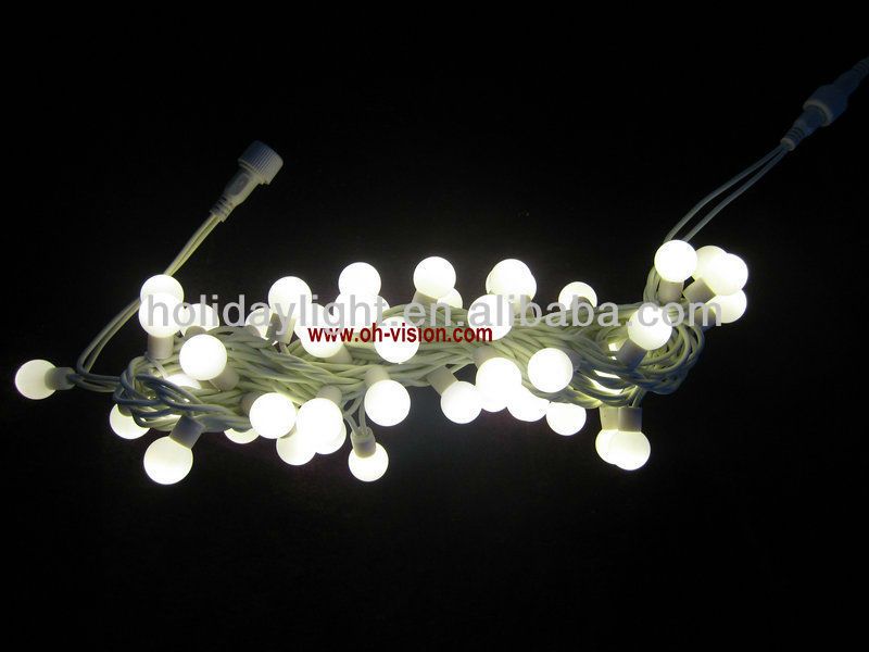 waterproof rubber cable 10m 100 led led string light outdoor use