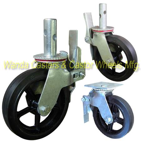 Scaffold Casters With Double Brake