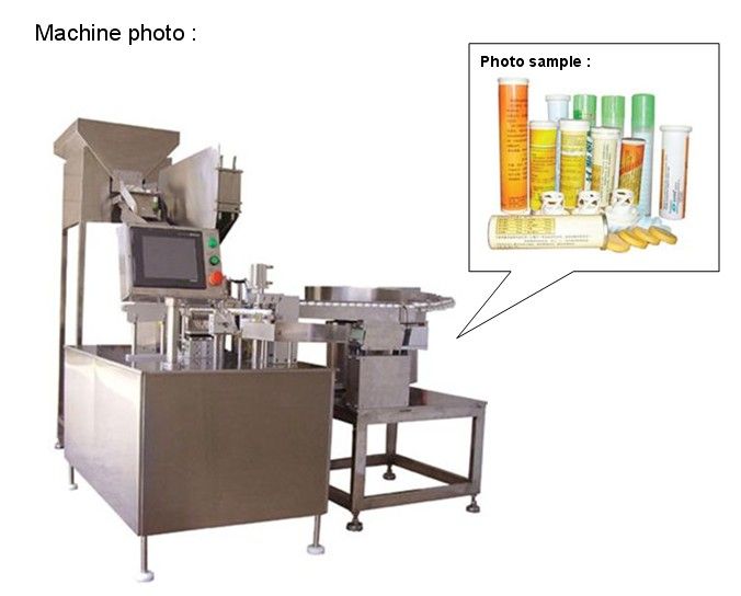 China pharmaceutical machine for Effervescent Tablet Tube Filling Machine