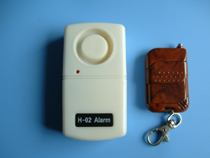 Remote control doors and windows vibration alarm