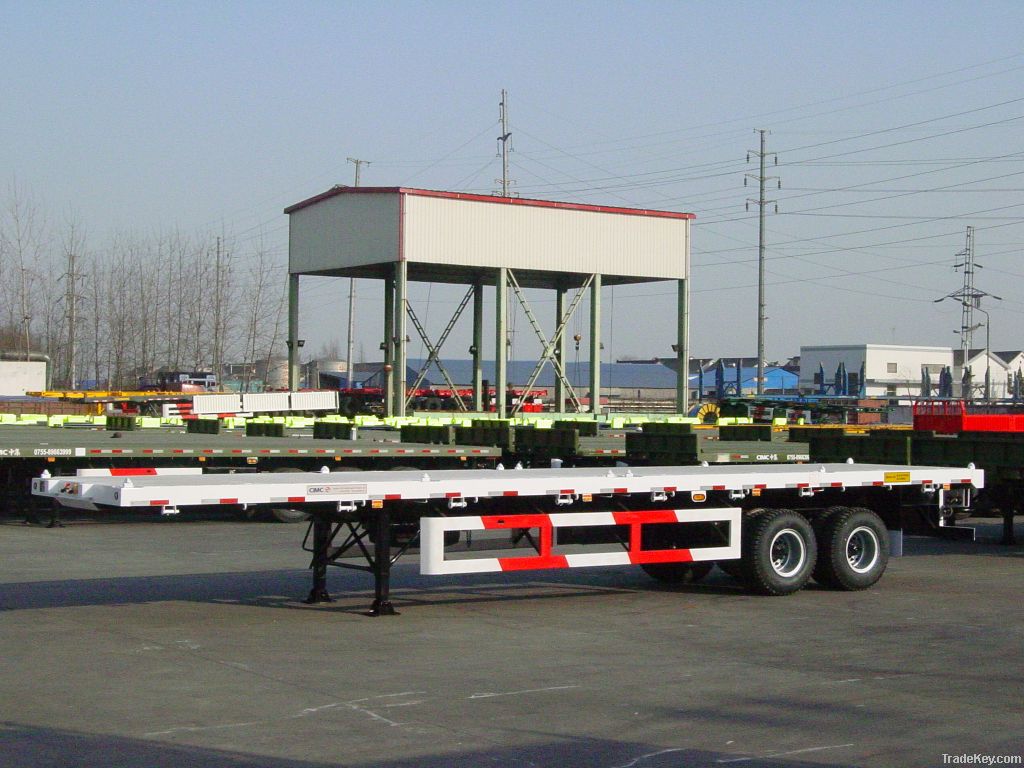 Container Flatbed Trailer