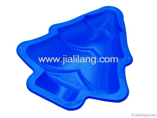 Christmas tree silicone cookie mould