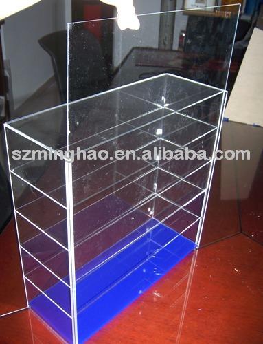 Acrylic Cabinet with sliding door at back side