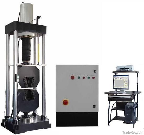 Single Space Computer Control Electro-hydraulic Servo Universal Testing System