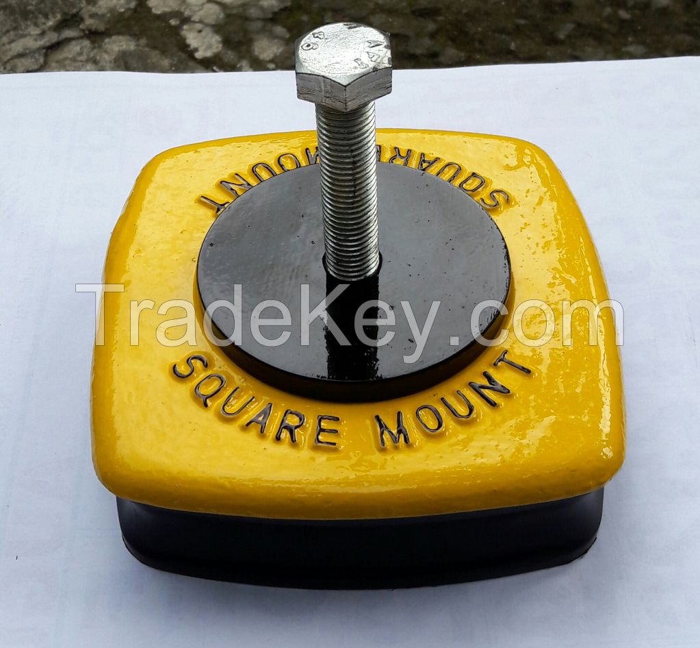 SQUARE MOUNT RUBBER PAD