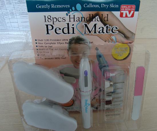 18pcs ped ease beauty kit