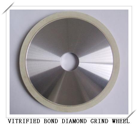 Vitrified diamond grinding wheel  grinding magnetized materials