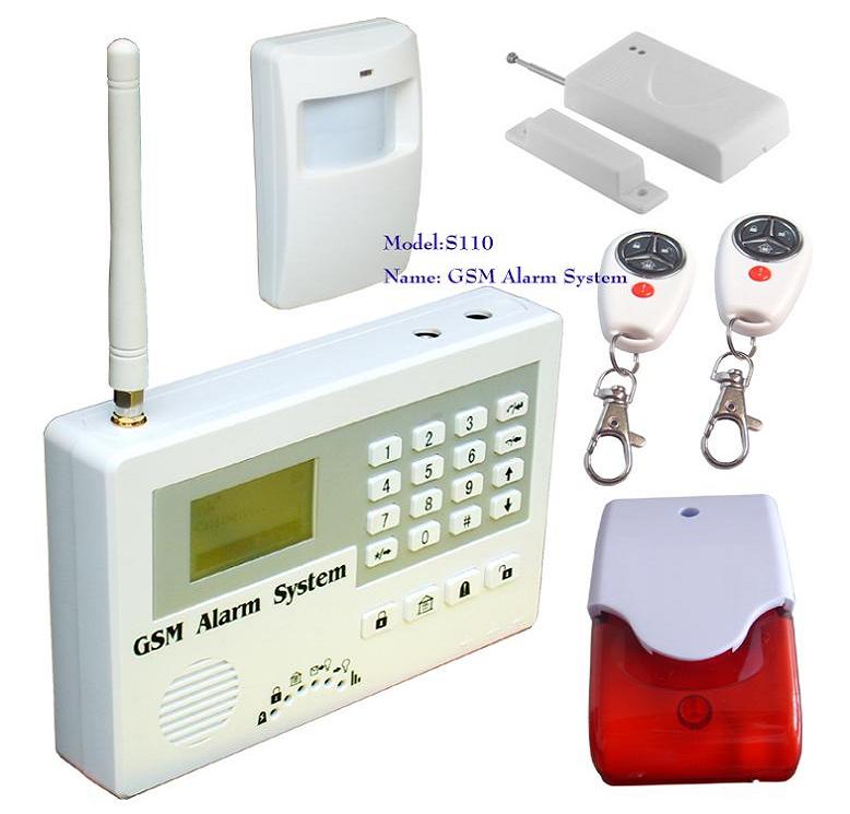 GSM Alarm System S110 with new functions