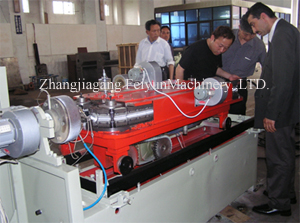 single wall corrugated pipe production line