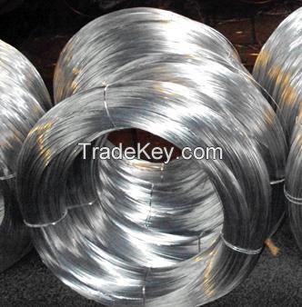 Hot dipped galvanized steel wire