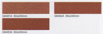 clay split brick tile