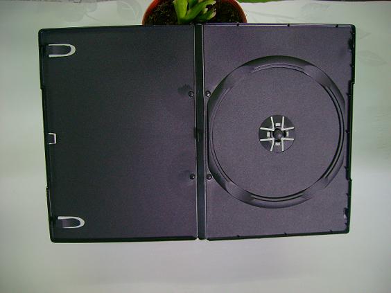 9MM single and double black DVD case