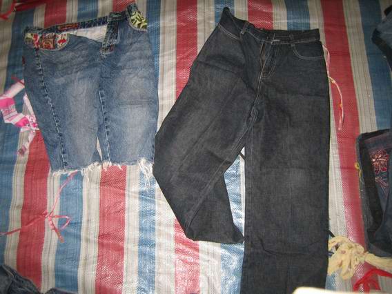 Stock lot Jean pants