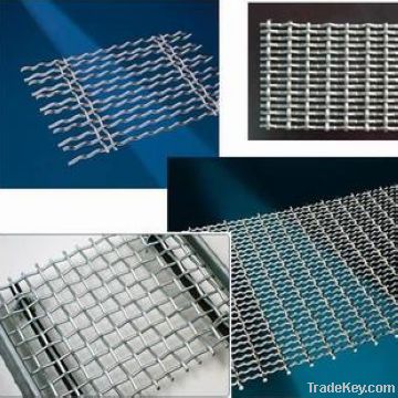 304 stainless steel crimped wire mesh for mine industry