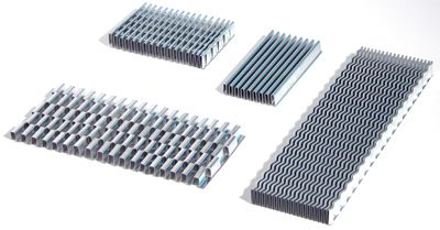 aluminium plate fins, radiator fin 