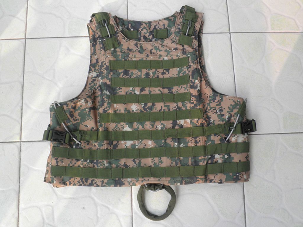 Jungle Digital Combat Tactical Bullet proof vest IIIA NIJ0101.06