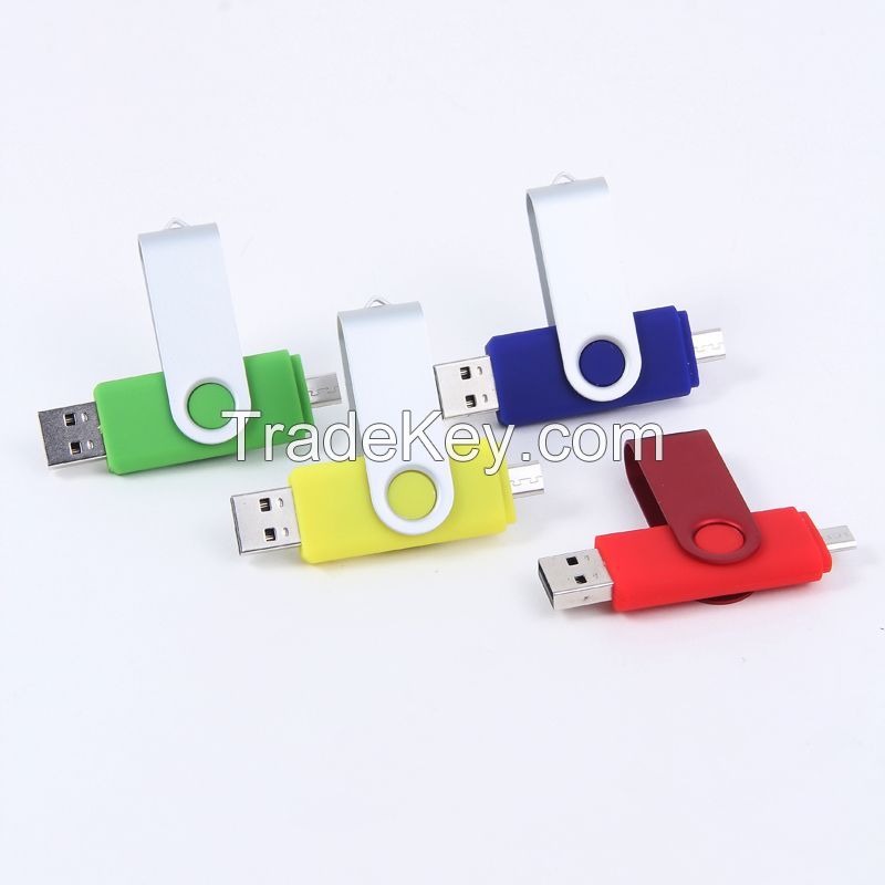 MU04 Swivel OTG USB Flash Drive Mobilephone USB