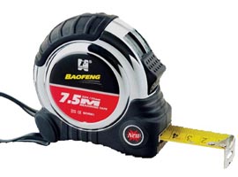 Heavy duty contractor rubber tape measure