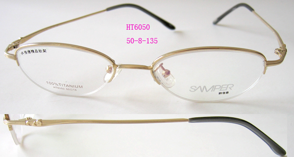 pure titanium optical frames model HT6050