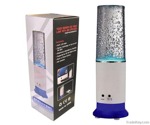 Touch Sensor Water Speaker Lamp