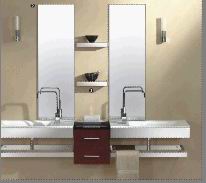 phoenix stone washbasin with stainless steel bracket