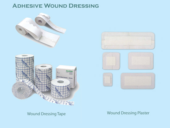adhesive wound dressing